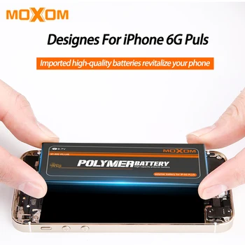 MOXOM Batérie Pre iPhone 6 6S Plus 6Plus 6S Plus iPhone6 Vysokou Kapacitou Náhradnú Lítium-Polymérová Bateria + Zadarmo Nástroj