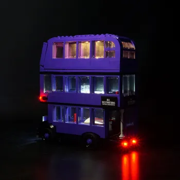 Led Svetlo (classic verzia) Pre 75957 Harry Série Autobus tehly Tvorca Mesta technic Bloky Hračky