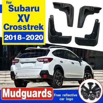 Auto Blato Klapky Pre Subaru XV 2018 2019 2020 Crosstrek Mudflaps Splash Stráže Blato Klapka Blatníky Príslušenstvo