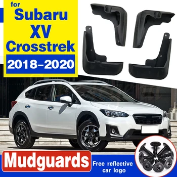 Auto Blato Klapky Pre Subaru XV 2018 2019 2020 Crosstrek Mudflaps Splash Stráže Blato Klapka Blatníky Príslušenstvo