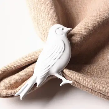 30pcs Hotel dodávky biela straka obrúsok krúžok vták obrúsok pracky holubica mieru obrúsok krúžok sparrow tkaniva krúžok