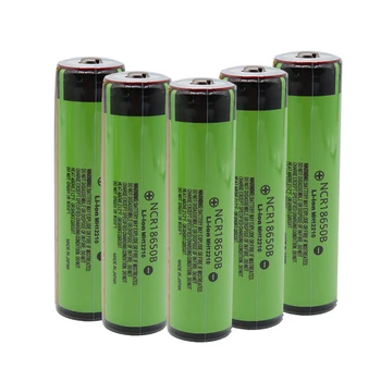 Panasonic Originálne Chránené 18650 NCR18650B Nabíjateľná Li-ion batéria, 3,7 V, S PCB 3400mAh Pre Baterku batérie požívajte