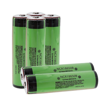 Panasonic Originálne Chránené 18650 NCR18650B Nabíjateľná Li-ion batéria, 3,7 V, S PCB 3400mAh Pre Baterku batérie požívajte