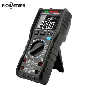 RM406B Digitálny Multimeter Tester Kapacita Rýchlosť DC 10000 Počíta multimetro digitálne profissional Anti-spáliť Alarm