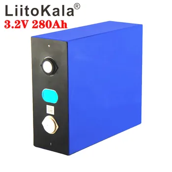 2 KS LiitoKala 3.2 V 280Ah lifepo4 batérie DIY 12V 280AH nabíjateľná batéria pre E-scooter RV Solárny systém na uskladnenie Energie