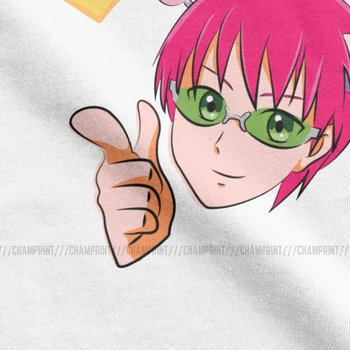 Pánske T-Shirts Saiki K Slnku Katastrofálne Život Saiki K Bavlna Tee Tričko Anime Kusuo Manga Kaidou Č Psi Nan Tričká