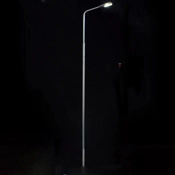 50pcs 1:75-1:500 zmenšený Model železničnej ulici ocele svetlá lamppost 3V LED Model Hračka Príslušenstvo Model Budovy Súpravy