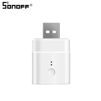 SONOFF Micro USB Adaptér Smart Switch 5V Bezdrôtový sieťový Adaptér Smart Home Automation Pracuje S Alexa/eWeLink/Domovská stránka Google