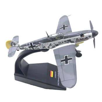 1/72 Rozsahu Nemecko BF109F-4 Fighter Útoku Rovine Kovové Die-Cast Vojenské modelov Lietadiel Model na Pamiatku Zhromažďovania alebo Darček