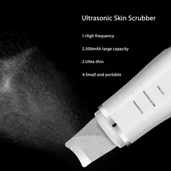 Pleť Práčky Ultrazvukové Kože Tváre Práčky Tváre Čistiaci Peeling Vibrácií Blackhead Odstránenie Exfoliačný Pórov Cleaner Nástroje