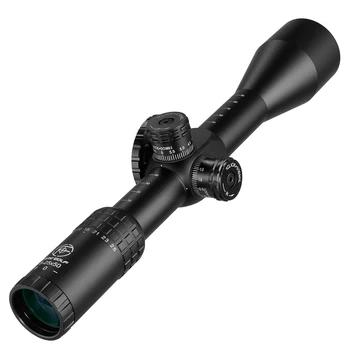 OHEŇ VLK 5-25X50 FFP Taktické Veľké ovládacie koliesko Veže Optické Puška Rozsah Červená Zelená Lov Riflescope Sklo Reticle Sniper pohľad