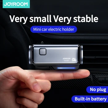 Mini Electric Car Telefón Držiak na Stojan Pre iPhone SAMSUNG Xiao Huawei na Digitálny Displej Auto Smart Lock & Otvoriť držiakov na fón