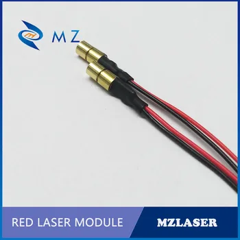 Bodka laser mdouel 4mm635nm1mw mini Laser ClassII červená Priemyselné Stupeň, Červený Bod Laser