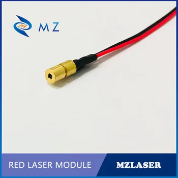 Bodka laser mdouel 4mm635nm1mw mini Laser ClassII červená Priemyselné Stupeň, Červený Bod Laser