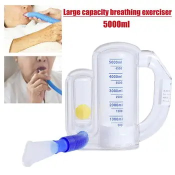 2020 Nový Príchod Nového Dýchanie Tréner Tri-lopta Meter Spirometry Tréner Funkcie Pľúc Exerciser Cvičenie Zariadení pre Domácnosti