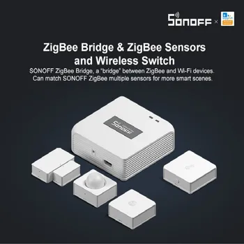 SONOFF Zigbee Most /Wireless Switch / Teplota A Vlhkosť, Senzor/Wireless Dvere, Okno, Senzor Zigbee Pracovať S EWeLink APP