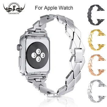 Apple Watchband 40 mm 44 mm iWatch Apple hodinkám 38mm 42mm Série 1 2 3 4 5 Nerezovej Ocele, Remienok na Zápästie Náramok Strieborný Čierny