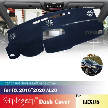 Pre Lexus RX 2016~2020 AL20 Anti-Slip Panel Kryt, Ochranná Podložka Auto Príslušenstvo Slnečník Koberec 2019 2018 2017
