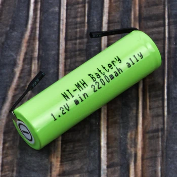 1.2 V, AA nabíjateľné batérie 2200mah pre Philips S550 HQ6090 HQ6095 HQ6920 HQ6090 HQ6070 HQ665 HQ482 HQ663 holiaci strojček holiaci strojček batérie