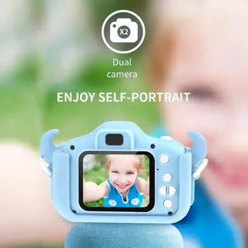 Detský Fotoaparát Vodotesný 1080P HD Displej, Fotoaparát 1200W Pixelov Video Hračka pre Deti Roztomilý Kreslený Kamery Vonkajšie Fotografovanie Deti