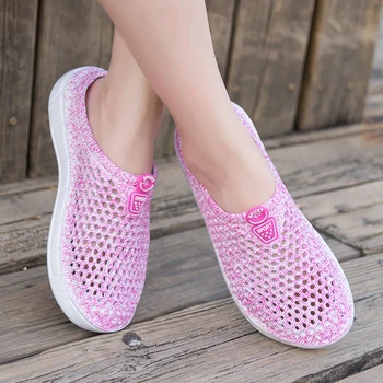 2020 Nový Príchod Leta Ženy Sandále Duté Papuče Vonkajšie Odolné Plážové Sandále Croc Dreváky Žena Jelly Topánky Zapatos Mujer