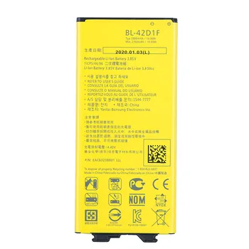 Pôvodné G5 Telefón Batéria pre LG G5 VS987 US992 H820 H850 H868 H860 2800mAh BL-42D1F