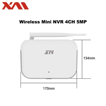 XM 4CH Bezdrôtový KAMEROVÝ Systém 960P HD NVR IR Noc IP Kamera wifi Kamera Bezpečnostný Systém Dohľadu Súpravy
