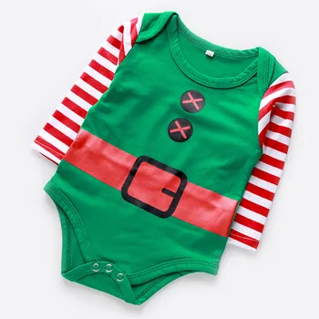 2020 cosplay Santa Claus, Vianočné vyhovovali Novorodenca Baby Chlapci, Dievčatá Vianoce VIANOČNÉ Klobúk Spp Romper Playsuit Oblečenie jedinečné Y4