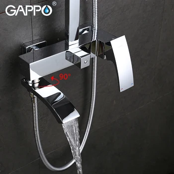 GAPPO Sprcha Kohútikov vaňa kohútiky kúpeľňa so sprchou nastaviť, zmiešavacie batérie, umývadlo kohútikov umývadlo umývadlo ťuknite na položku sprcha systém