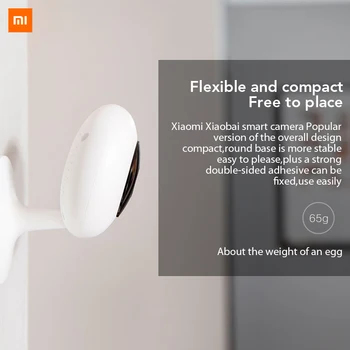 Xiao Mijia Xiaobai Smart Fotoaparát Populárne Verzie 720P 1080P HD Bezdrôtový Wifi Infračervené Nočné Videnie 100.4 Degre IP Domov Kameru CCTV