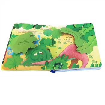 Pôvodné anglické Vzdelávacie Obrázkové Knižky, Peep Vnútri Dinosaurov Pre Dieťa v Ranom Detstve najlepší darček Pre Deti