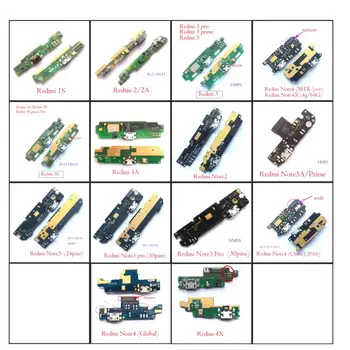 Pôvodné Testované USB nabíjanie Rada mikrofón pre Xiao Redmi 1 1S 2 2A 2S 3 3 3 4 4X prime 4A Redmi Poznámka 2 3 4 5 pro