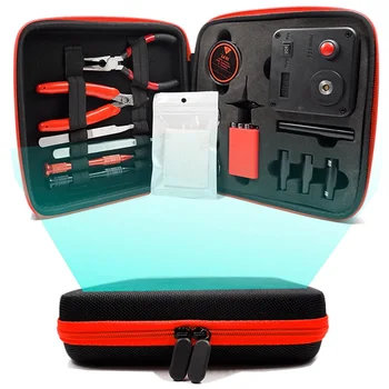 Aktualizácia Cievka Master V3 DIY Kit All-in-One CoilMaster V3+ Elektronická Cigareta RDA Rozprašovač cievka tool bag Príslušenstvo Vape vaper 5