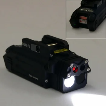CQC Taktické DBAL IČ Červené Laserové Svetlo Combo Airsoft LED Baterka Paintball Lov, Streľbu, Pištole, Zbraň, Zbrane Svetla