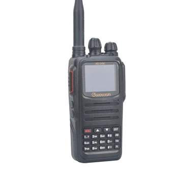 KG-UVN1 WouXun VHF UHF Dual Band DMR Walkie talkie Digitálne/Analógové Prenosné FM Dve spôsobom, rádio s baterkou,2600mAh akumulátor