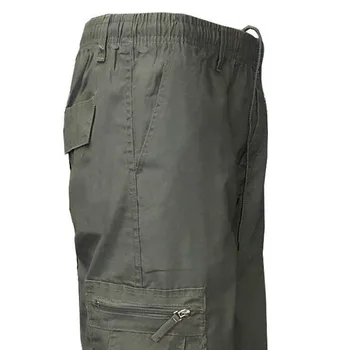 Armáda taktické nohavice Multi-vrecko na pranie voľné cargo nohavice mužov bežné Náradie nohavice Európsky a Americký štýl
