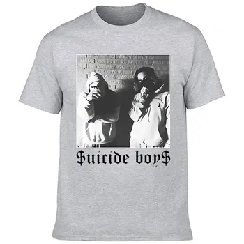 Muži Tričko $uicideboy$ Samovraždu Dospelých Mens T-Shirt Suicideboys Hip Hop Rap Tričko Mužov Bavlnené Tričko Classic Cool Tričko Plus Veľkosť