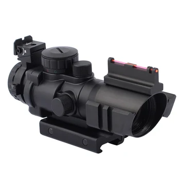 SPINA OPTIKA Taktický Pohľad 4x32 Acog Riflescope 20 mm úzko spájat Reflexná Optická Priestor Pre Lov