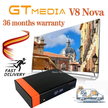 GTMEDIA V8 NOVA/V8X Satelitný Prijímač DVB-S2 rovnaké freesat V8 vstavaný WIFI H. 265 gtmedia V8 česť Voliteľné
