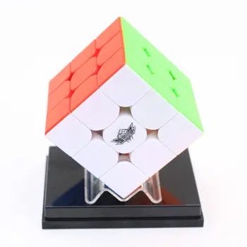 Cyclone Chlapec 3x3 Magnetické Cube Stickerless 3x3x3 Magic Cube 3Layers Magnetické Rýchlosť Kocka Profesionálne Logická Hračka Pre Deti, ktoré Deti