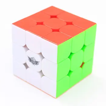 Cyclone Chlapec 3x3 Magnetické Cube Stickerless 3x3x3 Magic Cube 3Layers Magnetické Rýchlosť Kocka Profesionálne Logická Hračka Pre Deti, ktoré Deti