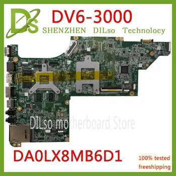 KEFU DV6-3000 základná Doska Pre HP Pavilion DV6-3000 Doske DA0LX8MB6D1 31LX8MB0070 Notebook základná Doska MB originálne