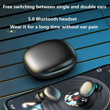 Tws Bluetooth Bezdrôtové Slúchadlá 5.0 Herné Headset V Uchu, Blutooth Slúchadlá Hifi Šumu Mikrofónu Wirless Slúchadlá
