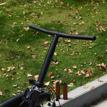 TWTOPSE Uhlíkových Vlákien Riadidlá Pre Brompton Skladací Bicykel Bicykel 25,4 očakávané*560mm 520mm T800 89g Jeden-tvarované Plochý Podstavec Bar Riadidlá