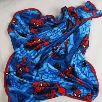 Disney Avengers Spiderman Coral Fleece Deka Hodiť pre Dieťa Boys domáce Zvieratá Psa na Posteľ, Gauč Postieľky Rovine 100x125cm Teplé Vianočný Darček