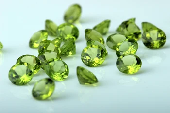 Prírodné zelené peridot kameň,5mm okrúhly rez voľné drahokam pre šperky robiť,Dizajnér DIY kameň