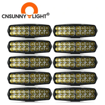 CNSUNNYLIGHT 10pcs 20W LED Spot Lúč Bar Offroad Pracovné Svetlo 4000LM/pc 12V 24V pre Jeep 4x4 ATV SUV, Motocykle, Nákladné automobily FogLights
