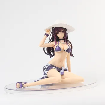Saekano Ako Zvýšiť Nudné Priateľka Utaha Kasumigaoka Plavky Ver. PVC Akcie Obrázok Anime Sexy Dievča Obrázok Modelu Hračka Bábika