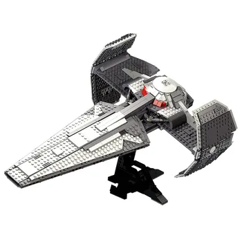 Montáž UCS Sith Star Fighter Infiltrator Model kozmickej lode Starship Priestor Wars Stavebné Bloky DIY Tehly Deti Hračky, Vianočné Darčeky
