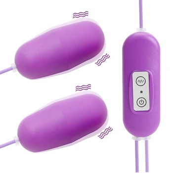 OLO Duálny Vibračné Vajíčko 12 Speed USB Bullet Vibrátor Stimulátor Klitorisu Ženská Masturbácia, Sexuálne Hračky pre Ženy, Dospelých Produkt